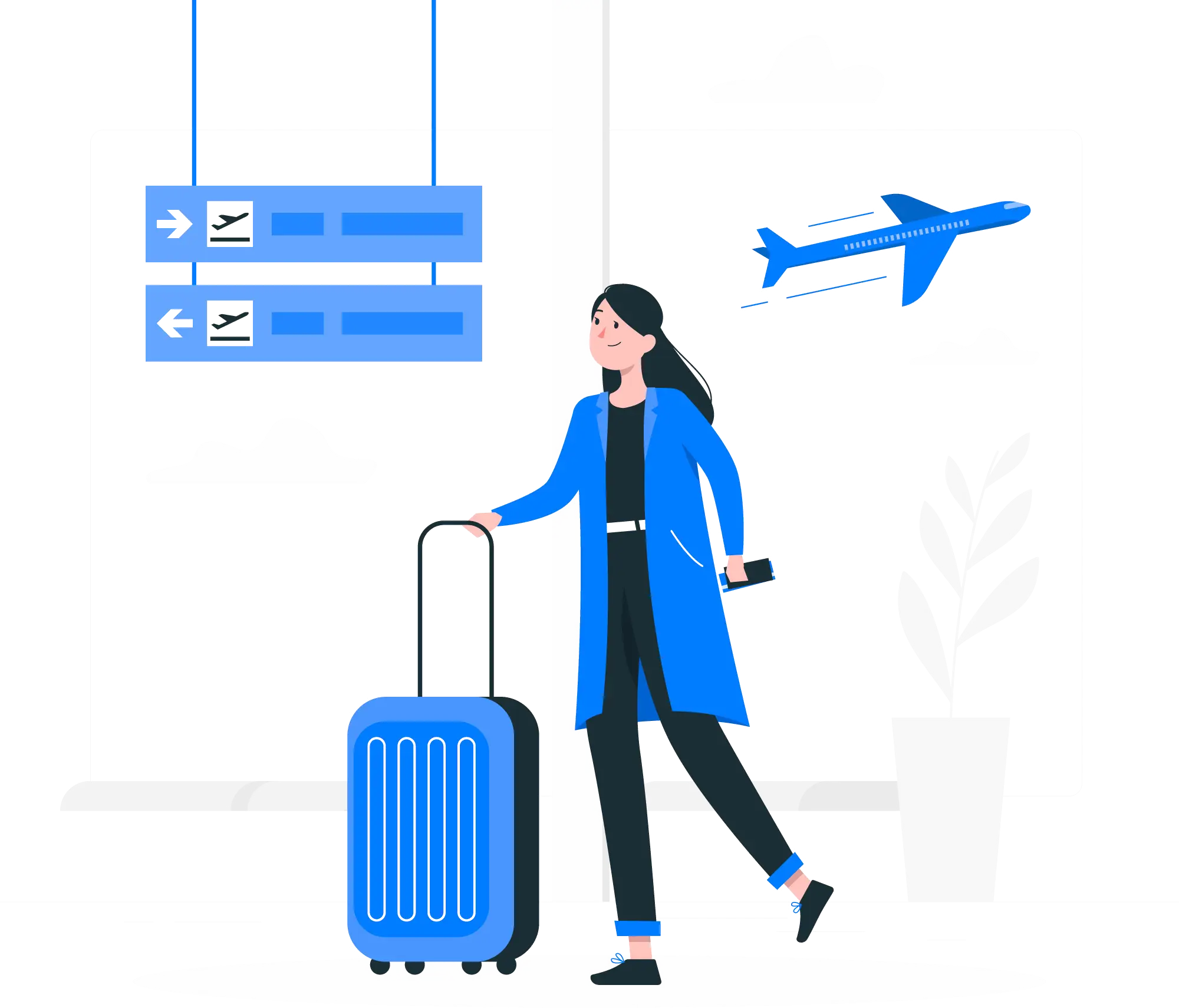 Comfortable and reliable airport transfer service with a chauffeur-driven car waiting at the airport.